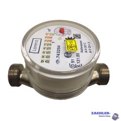 Water meter Lorenz cold surface-mounted Qn 1,5 110 mm