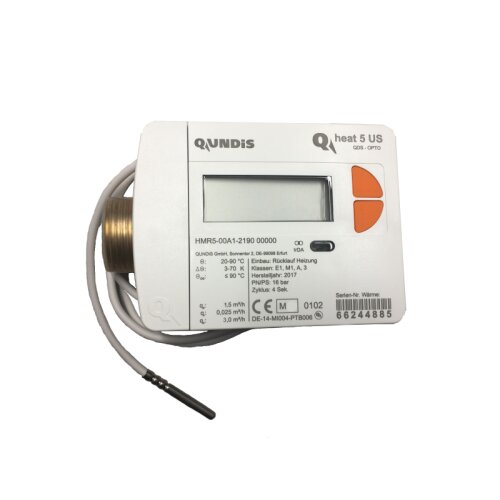 FUNK Ultraschall-Wärmezähler Qundis Qheat 5 US Qp 1,5 5,2 mm 2025
