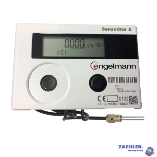 Compact heat meter Engelmann SensoStar E, Qn 1,5 5,2 mm