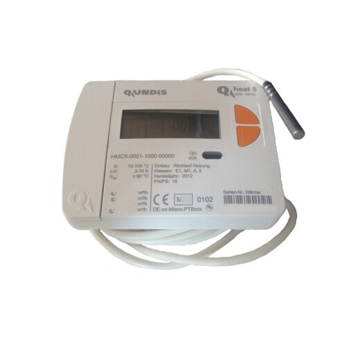 Compact heat meter Qundis Qheat 5, Qn 2,5, 5,0 mm